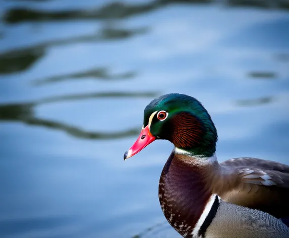 green headed duck