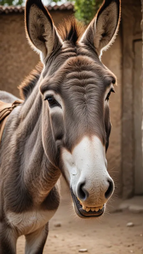 donkey teeth