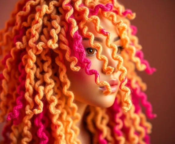 blonde crochet hair