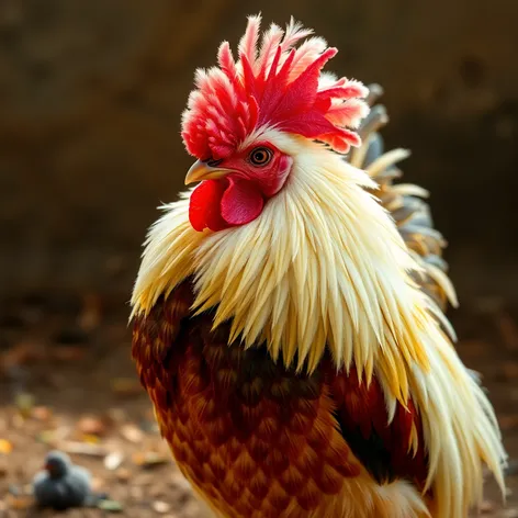 polish crested chicken