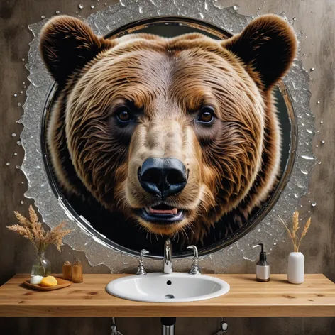 create a bear face