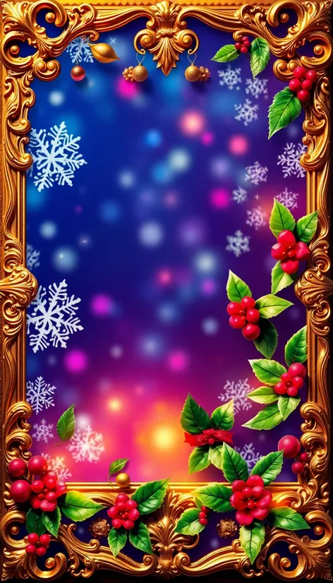 christmas frame