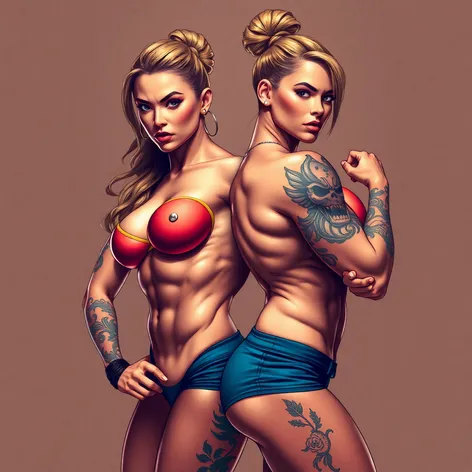 bodybuilder lesbians