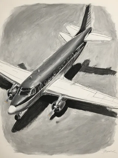 plane drawing