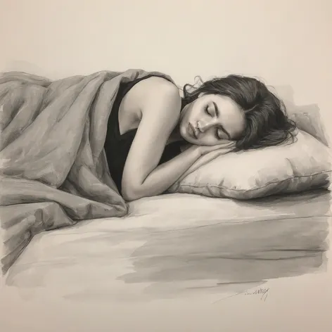 sleep drawing