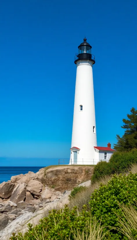 crisp point lighthouse michigan