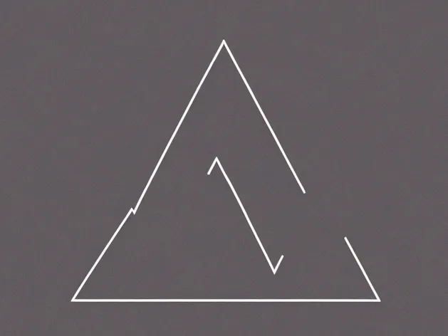 triangle outline