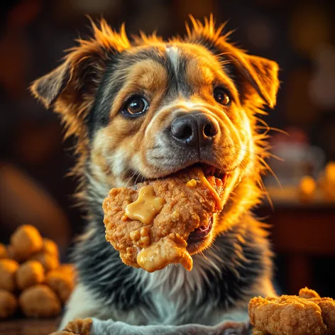 chicken nugget dog