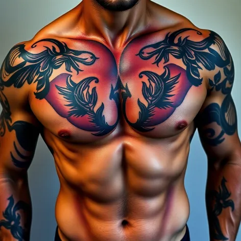 rib tattoos on guys