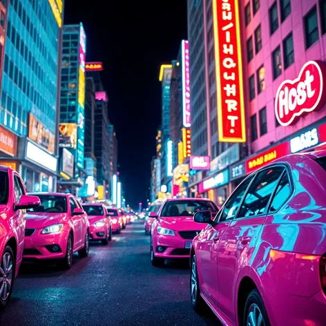 pink cars