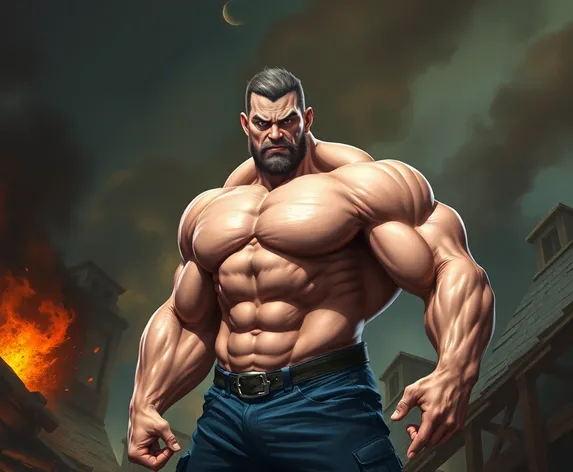 giant muscle guy