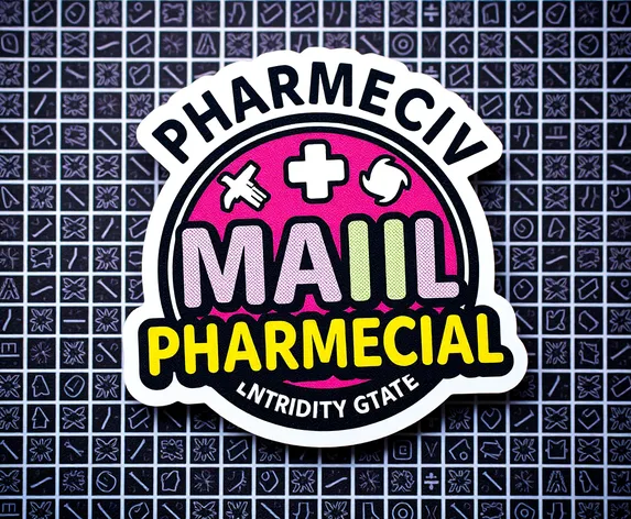 sticker de farmaceutica