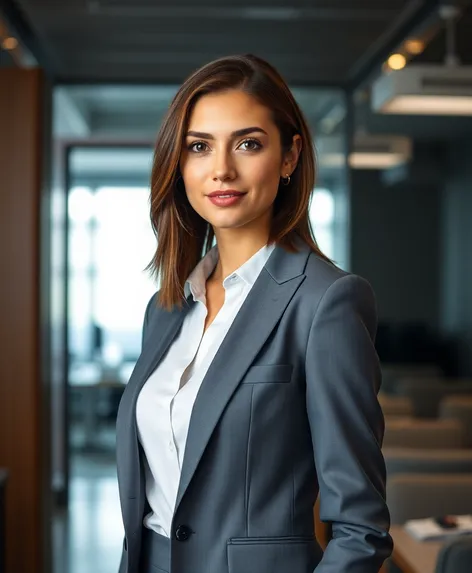 business brown hair woman