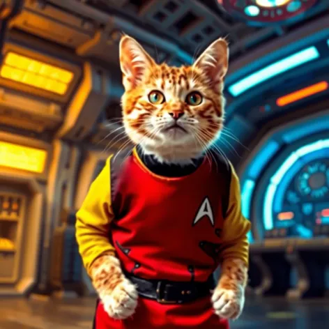 cat star trek costume