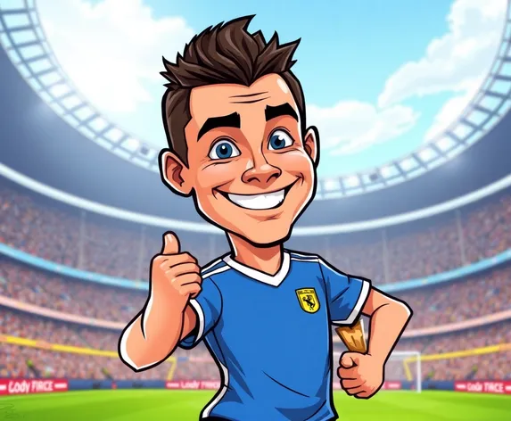 cristiano ronaldo cartoon