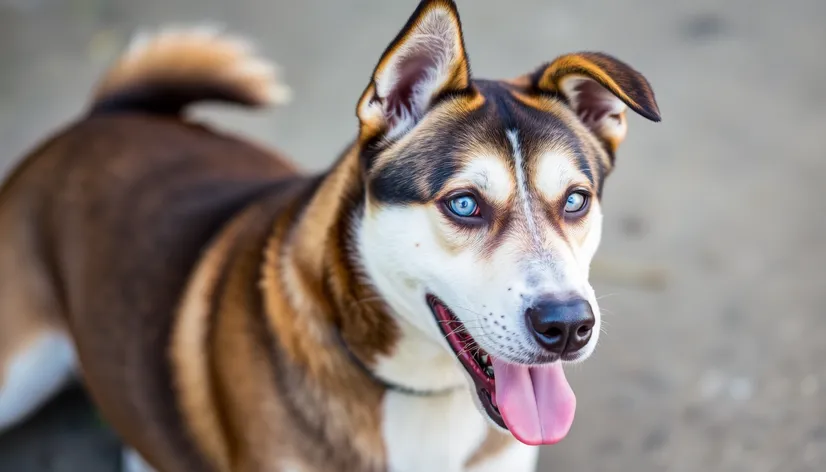 husky and pit bull