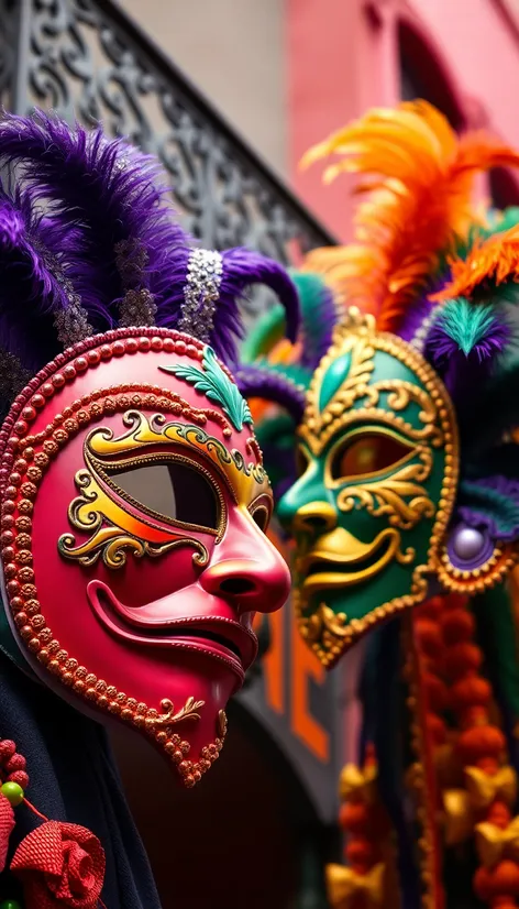 male mardi gras masks