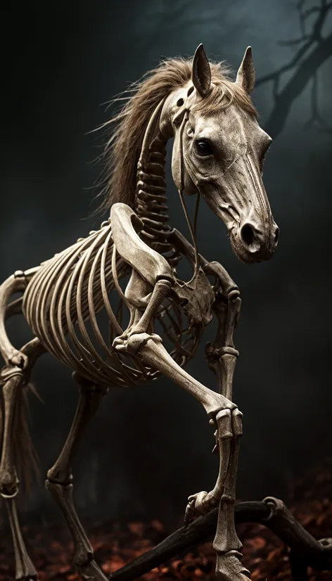 horse skeleton