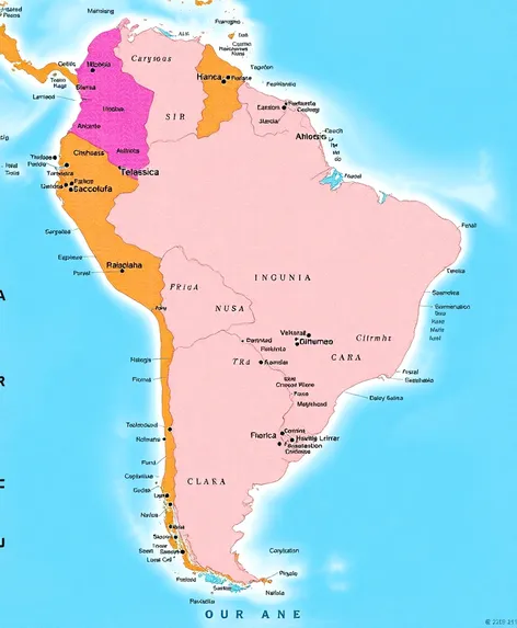 south america states and