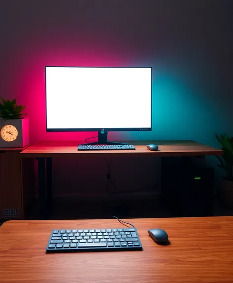 computer desk background