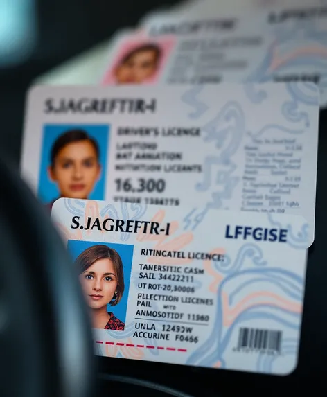 driver's license images