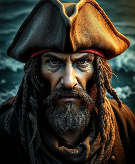 portrait of a pirate