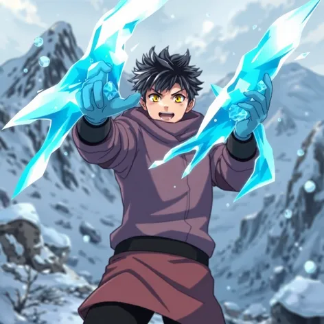 anime ice powers