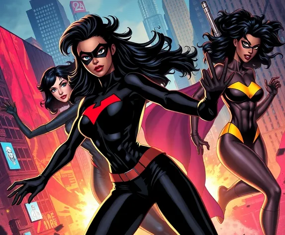 black female superheroes