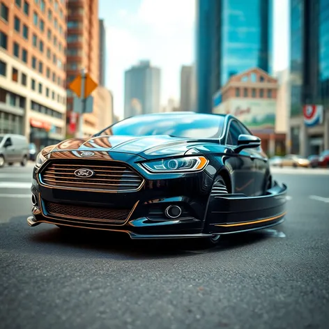 black ford fusion