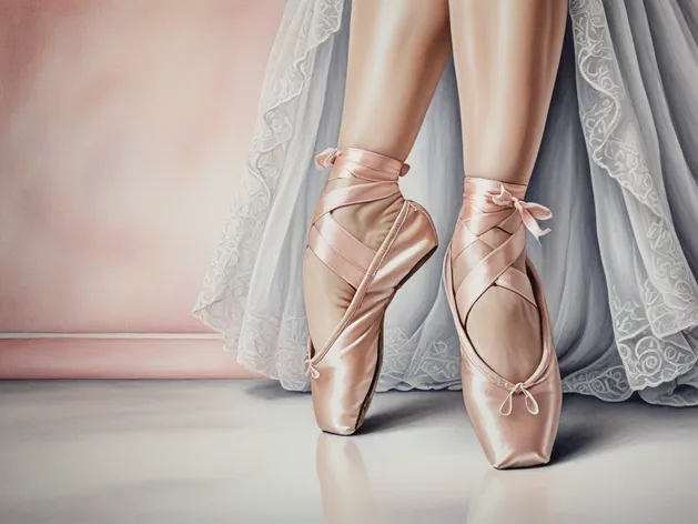 ballet shoes drawing