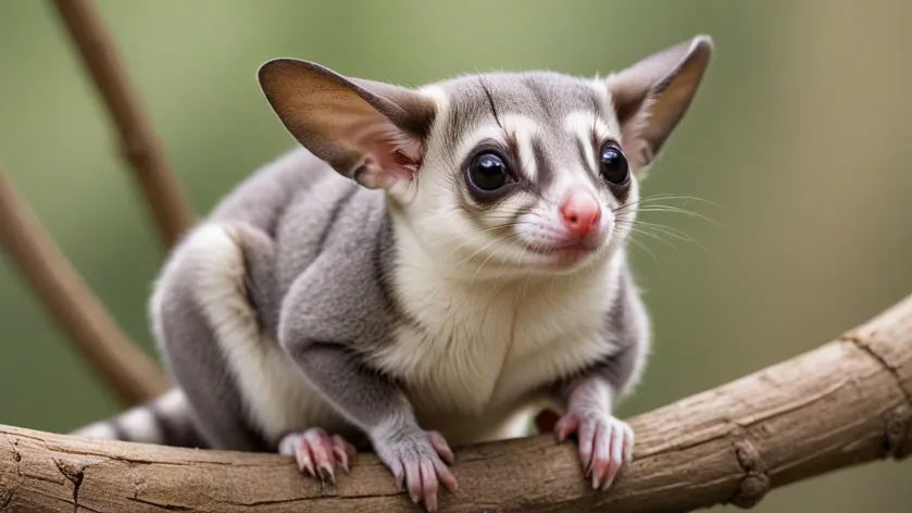 cute sugar glider