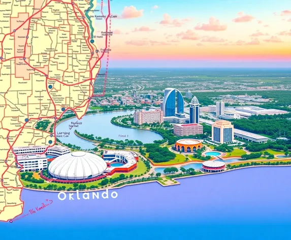 central florida map