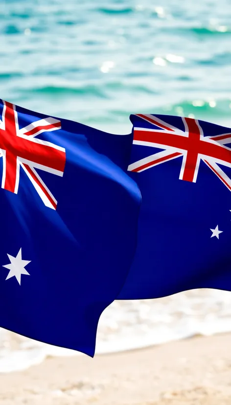 australian flag vs new