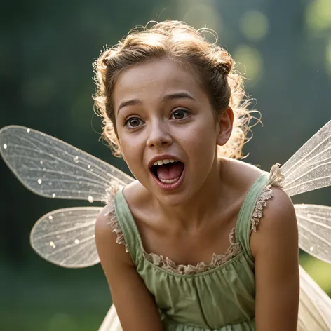 Flying tooth fairy