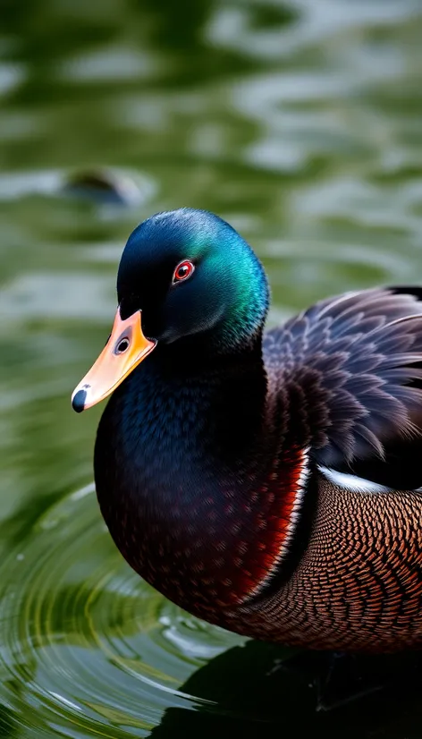 black swedish duck