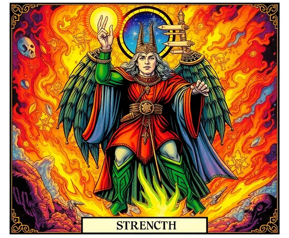 strength tarot card