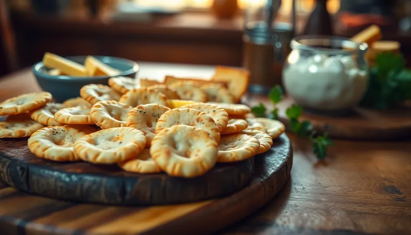 cheese cracker platter