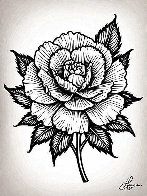 carnation tattoo