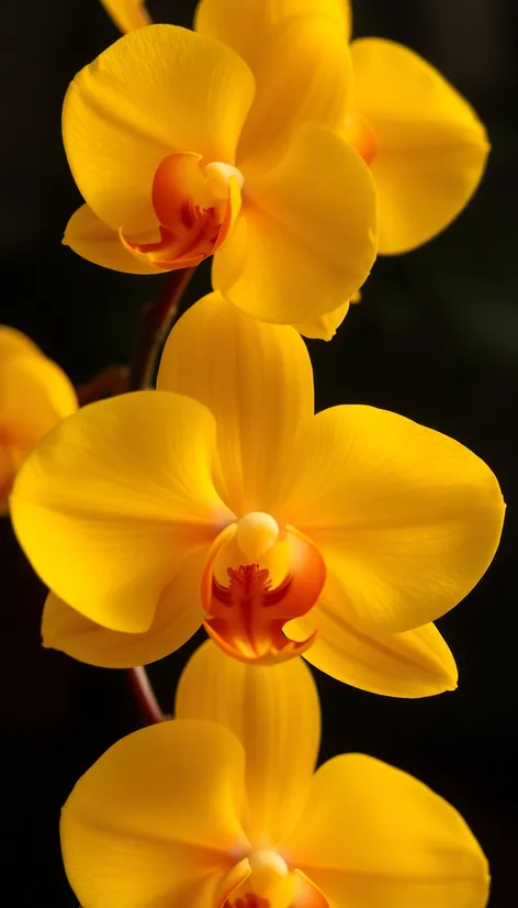 yellow orchid