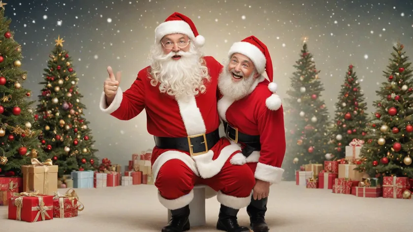 funny santa pictures