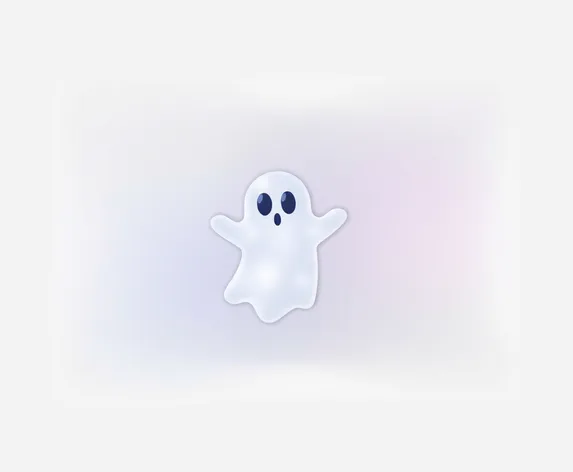 easy ghost drawing