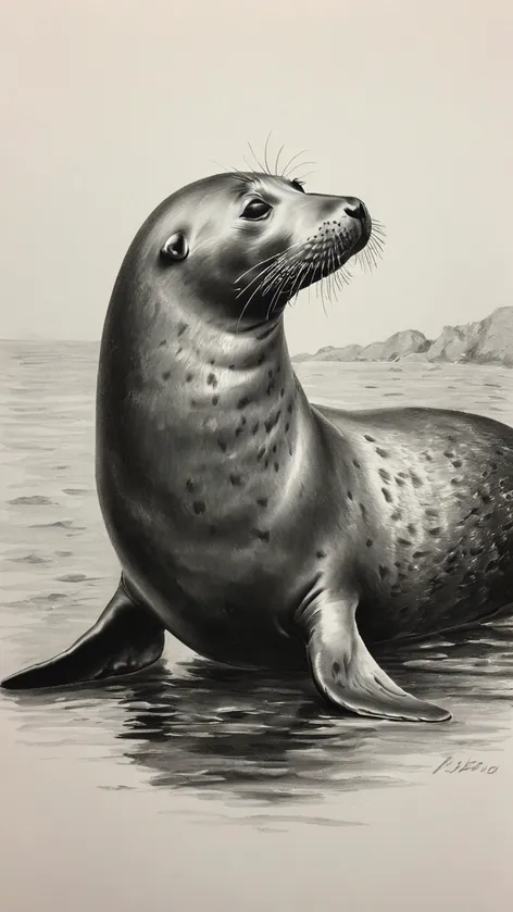 seal drawing