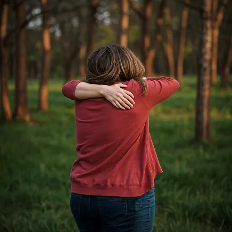 These two people hugging