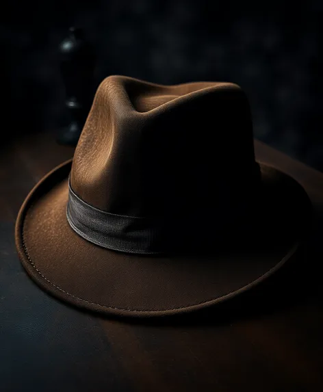 brown fedora