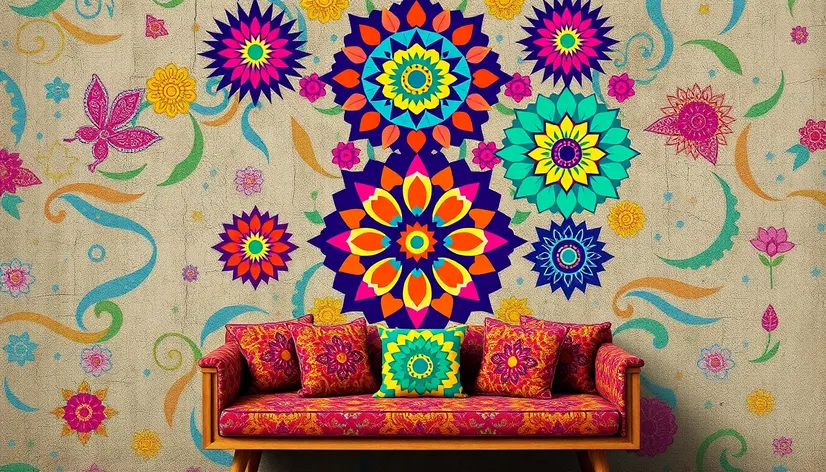 boho decals for walls