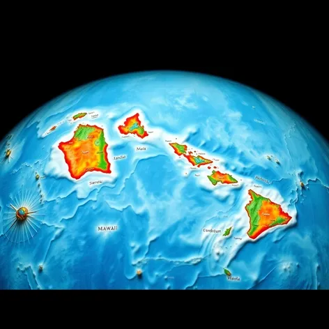 world map usa hawaii