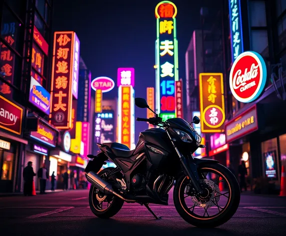 motorcycle neon signs