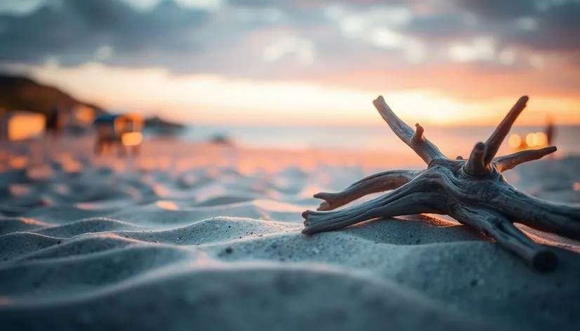 bed at beach