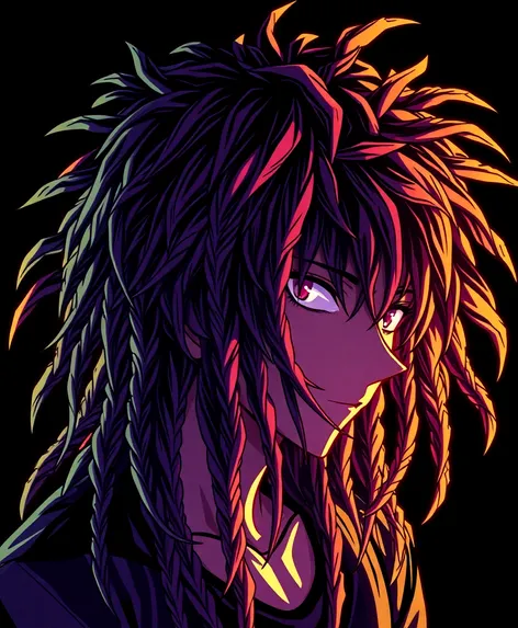 anime character dreads