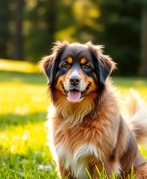 golden retriever bernese mountain